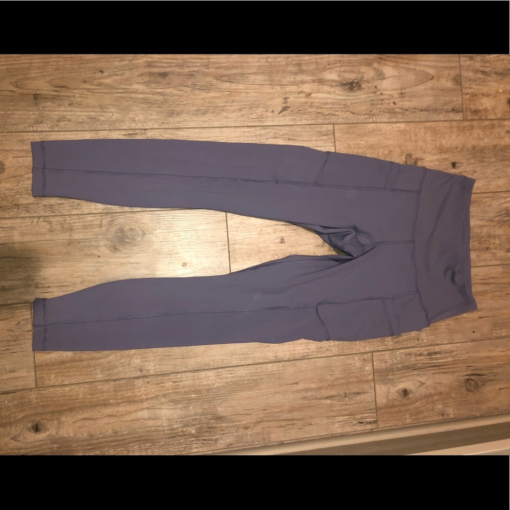 Purple leggings